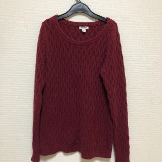 オールドネイビー(Old Navy)のOLD NAVY ニット バーガンディ(ニット/セーター)