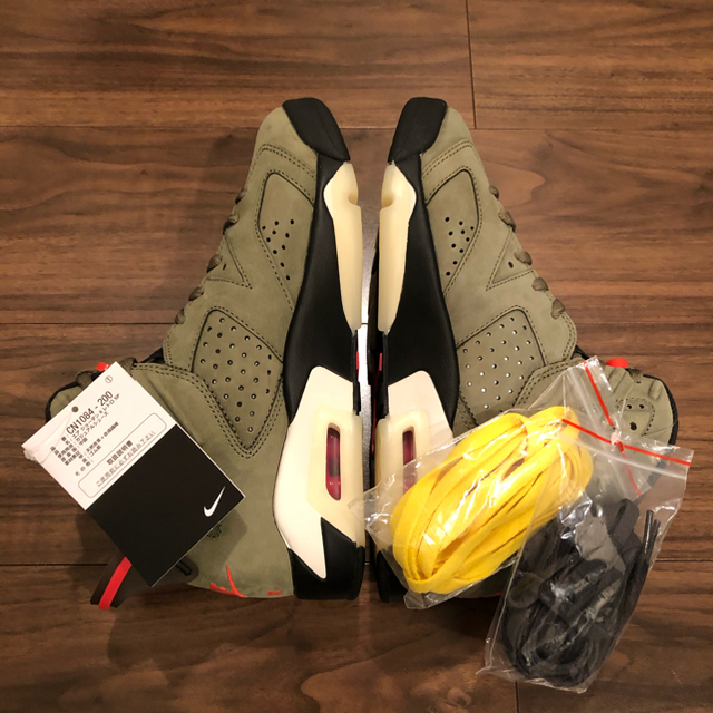 NIKE(ナイキ)の25.5 TRAVIS SCOTT JORDAN 6 ジョーダン トラヴィス メンズの靴/シューズ(スニーカー)の商品写真