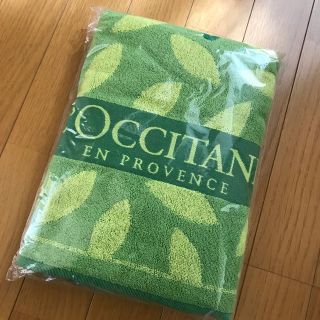 ロクシタン(L'OCCITANE)の新品未開封　ロクシタン　ノベルティ　バスタオル(タオル/バス用品)