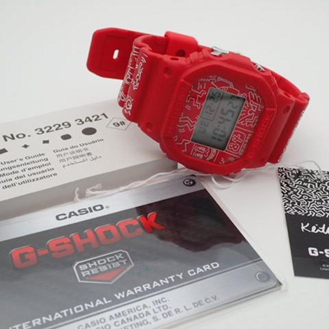 CASIO(カシオ)のG-SHOCK X KEITH HARING DW-5600KEITH-4 メンズの時計(腕時計(デジタル))の商品写真