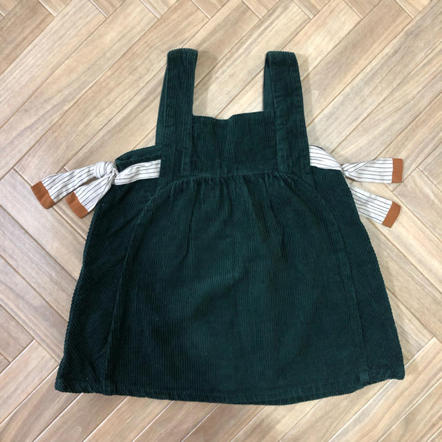 ZARA KIDS(ザラキッズ)のコーデュロイワンピース キッズ/ベビー/マタニティのキッズ服女の子用(90cm~)(ワンピース)の商品写真