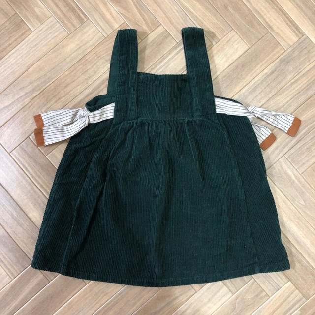 ZARA KIDS(ザラキッズ)のコーデュロイワンピース キッズ/ベビー/マタニティのキッズ服女の子用(90cm~)(ワンピース)の商品写真