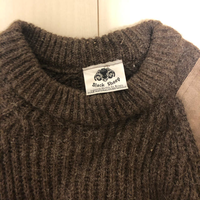 Black Sheep Knit ニットセーター　茶 2