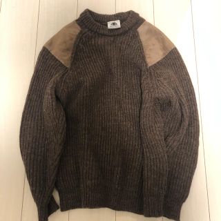 コモリ(COMOLI)のBlack Sheep Knit ニットセーター　茶(ニット/セーター)