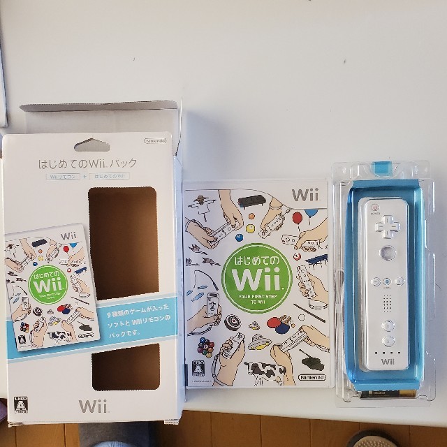 はじめてのWii Wii エンタメ/ホビーのゲームソフト/ゲーム機本体(家庭用ゲームソフト)の商品写真