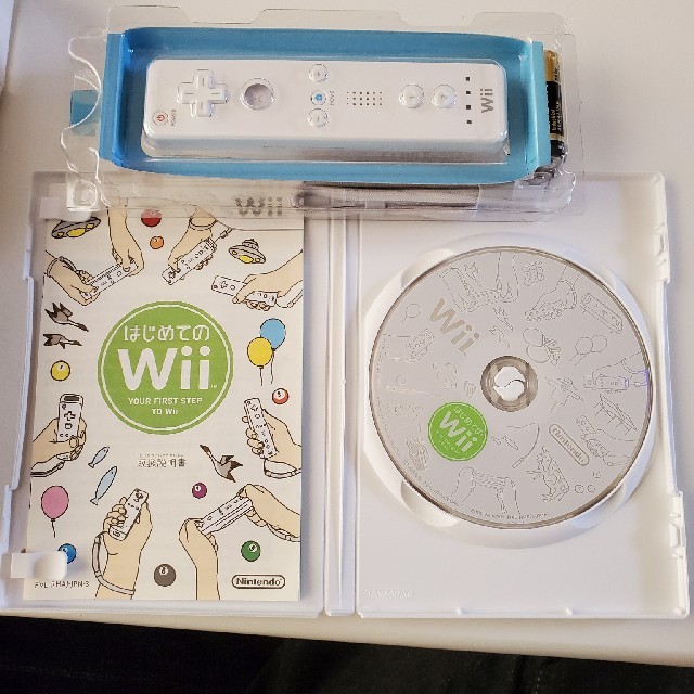 はじめてのWii Wii エンタメ/ホビーのゲームソフト/ゲーム機本体(家庭用ゲームソフト)の商品写真