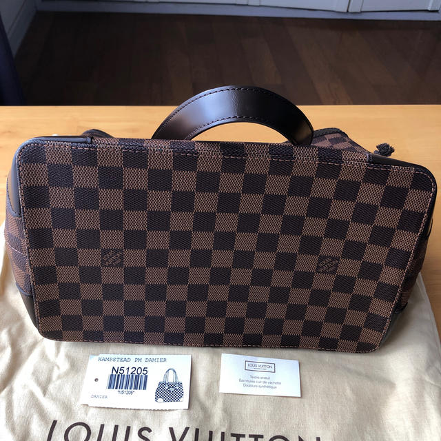 LOUIS VUITTON(ルイヴィトン)のＴ．Ｉ様専用。ルイビィトンダミエハムステッドP M.美品 レディースのバッグ(トートバッグ)の商品写真