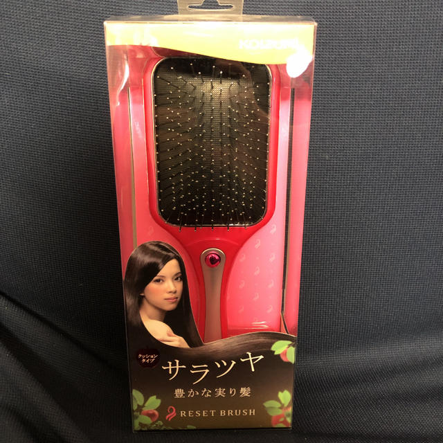 KOIZUMI(コイズミ)のコイズミ リセットブラシ パドルタイプ コスメ/美容のヘアケア/スタイリング(ヘアブラシ/クシ)の商品写真