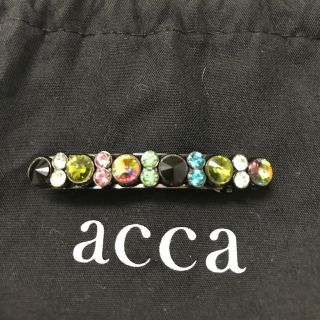 アッカ(acca)のacca ミニベリー　バレッタ　限定品(バレッタ/ヘアクリップ)