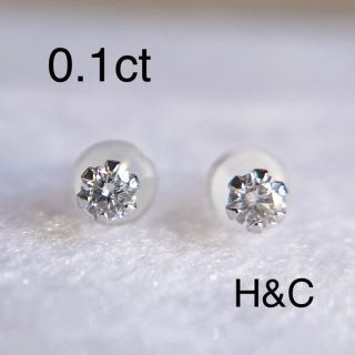 ダイヤモンド　ピアス　0.1ct pt900 (ピアス)