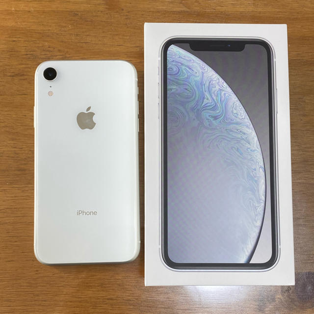 iPhoneXR  SIMフリー　64GB  ホワイト