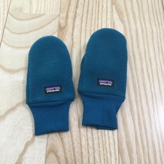 パタゴニア(patagonia)の◆patagonia ◆ミトン　手袋　ブルー(手袋)