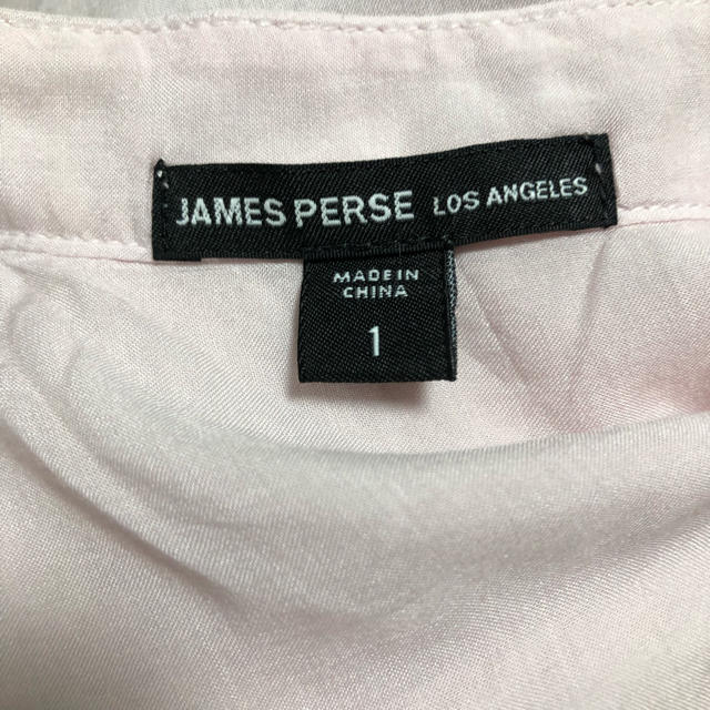JAMES PERSE(ジェームスパース)の【美品】JAMES PERSE LOS ANGELES ブラウス／シャツ レディースのトップス(シャツ/ブラウス(長袖/七分))の商品写真