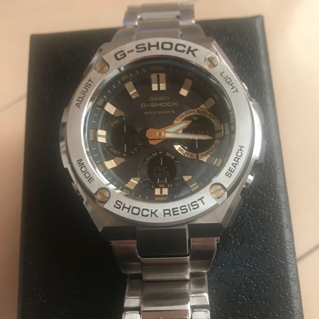 極美品　カシオ　GST-W110D-1A9Jf CASIO G-SHOCKメンズ