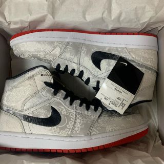 NIKE - NIKE AIR JORDAN1 MID フィアレス エディソンチャンの通販 by ...