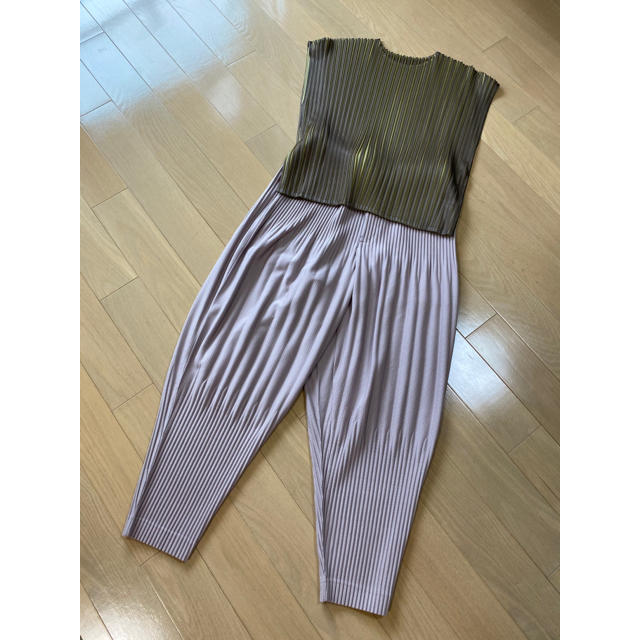 ISSEY MIYAKE - オムプリッセ 桜 ピンク パンツ イッセイミヤケ me 2