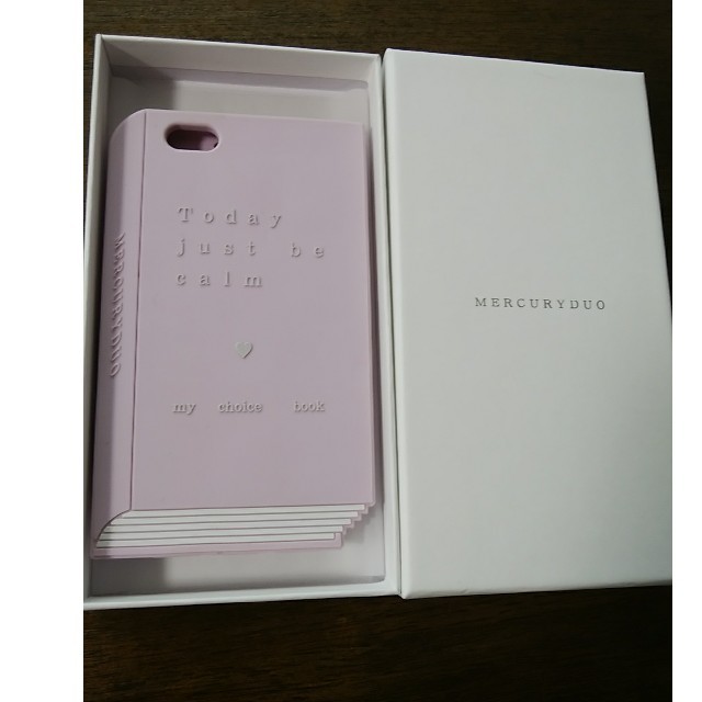 MERCURYDUO(マーキュリーデュオ)の新品未使用MERCURYDUO シリコンiPhoneケース スマホ/家電/カメラのスマホアクセサリー(iPhoneケース)の商品写真