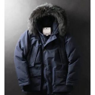 ウールリッチ(WOOLRICH)のウールリッチ　relume別注 アークティックパーカ　ネイビー　S メンズ(ダウンジャケット)