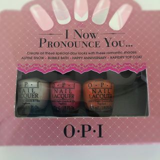 オーピーアイ(OPI)のOPIネイルセット3本＊未使用(ネイル用品)