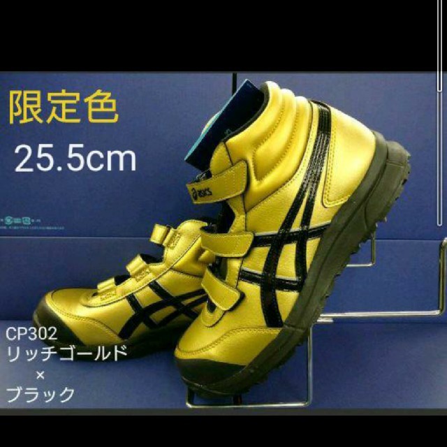 特集 【限定色・25.5cm】アシックス安全靴 ウィンジョブ CP302