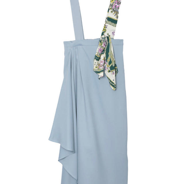 Ameri VINTAGE(アメリヴィンテージ)のAmeri 未使用 VIOLA CUTWORK FLARE SKIRT/ブルー レディースのスカート(ひざ丈スカート)の商品写真