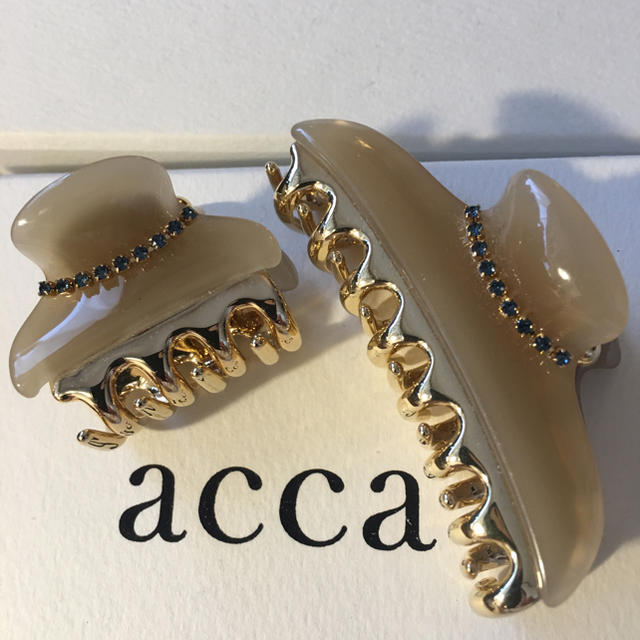 acca(アッカ)のみず様 専用 acca 限定ニューコラーナ クリップ  中のみ レディースのヘアアクセサリー(バレッタ/ヘアクリップ)の商品写真