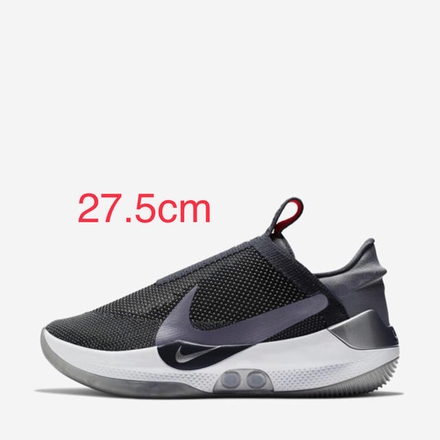 NIKE adapt BB dark gray メンズの靴/シューズ(スニーカー)の商品写真