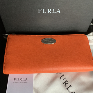 フルラ(Furla)のフルラ　長財布　未使用　オレンジ(財布)