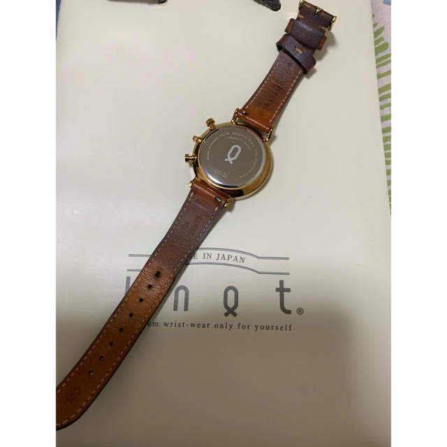 KNOT(ノット)の［チャリンコchieさん専用] KNOT 腕時計 レディースのファッション小物(腕時計)の商品写真