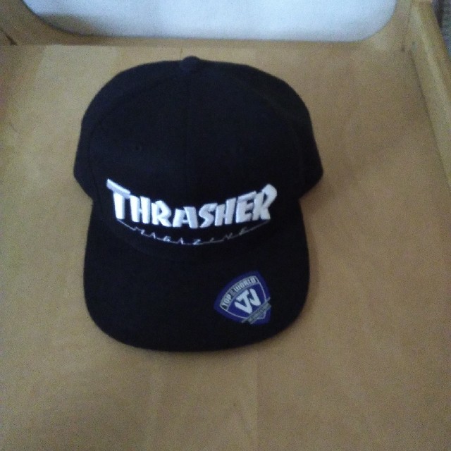 THRASHER(スラッシャー)のスラッシャーキャップ　美品 メンズの帽子(キャップ)の商品写真