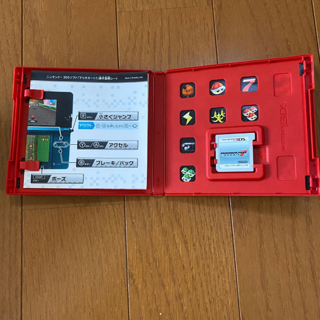 ニンテンドー3DS(ニンテンドー3DS)の3DS マリオカート7 エンタメ/ホビーのゲームソフト/ゲーム機本体(携帯用ゲームソフト)の商品写真