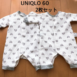 ユニクロ(UNIQLO)のユニクロ ロンパース60(ロンパース)