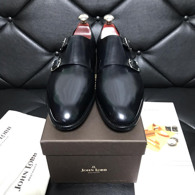 希少 未使用 JOHN LOBB ジョンロブ 2010 イヤーモデル 7E縦294cm幅10cm革