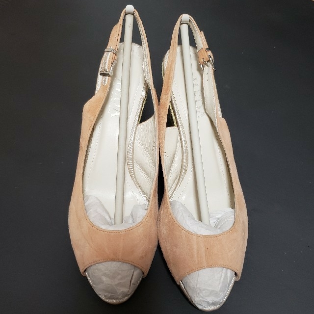 MEDA(メダ)の未使用 モードエジャコモ MEDA サンダル 24.5cm ウェッジソール レディースの靴/シューズ(サンダル)の商品写真