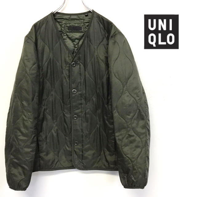 Uniqlo 美品 Uniqlo キルティングジャケット ミリタリーインナー系デザインの通販 By Kacy Sフォローで10 Off ユニクロ ならラクマ