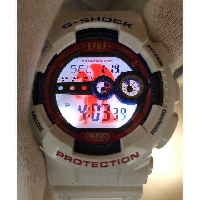 G Shock コラボ G Shock ガンダム 35周年 アムロ 限定 ホワイト 時計 未使用の通販 By Smf ジーショックならラクマ