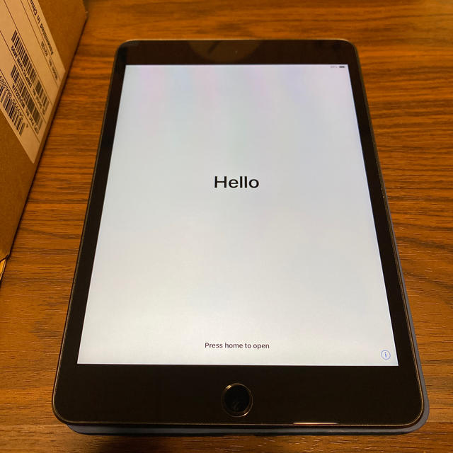 美品 APPLE iPad mini5 WI-FI 256GB スペースグレー