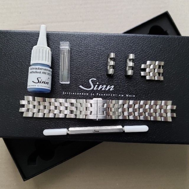 SINN(シン)のSINN（ジン）純正5連ブレス 20mm メンズの時計(金属ベルト)の商品写真