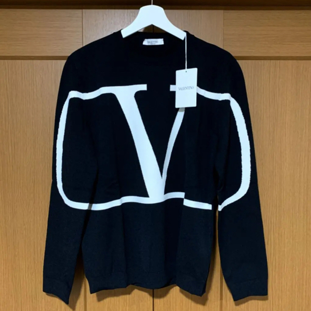 VALENTINO - 最終値下げ VALENTINO 19aw vロゴ ニット メンズ Mサイズ ...