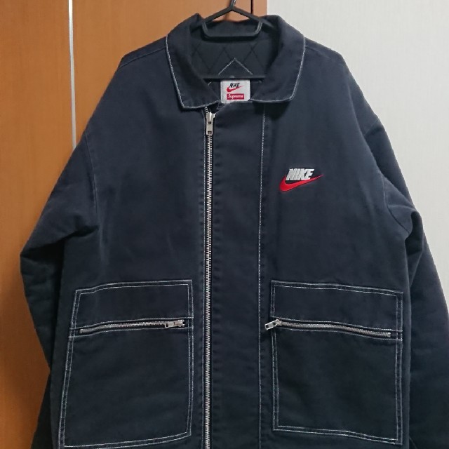 supreme ワークジャケット ニット帽セット