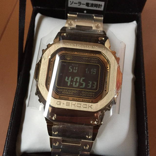 腕時計(デジタル)CASIO G-SHOCK GMW-B5000GD-9JF フルメタル ゴールド