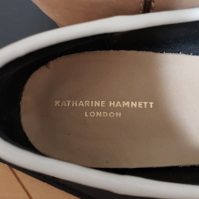 KATHARINE HAMNETT(キャサリンハムネット)のKATHARINE HAMNETT ローファー 24.5cm レディースの靴/シューズ(ハイヒール/パンプス)の商品写真