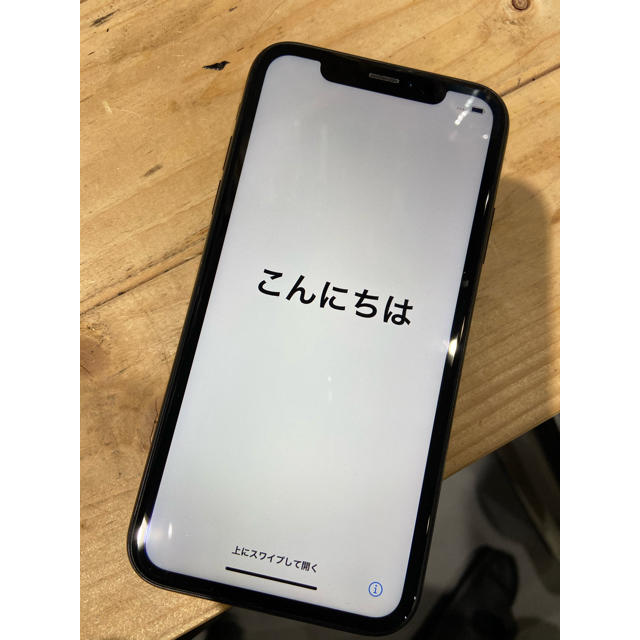 スマートフォン/携帯電話iPhone XR 128GB ブラック　SIMフリー　訳あり