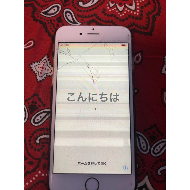 iPhone6s ジャンク　画面割れ