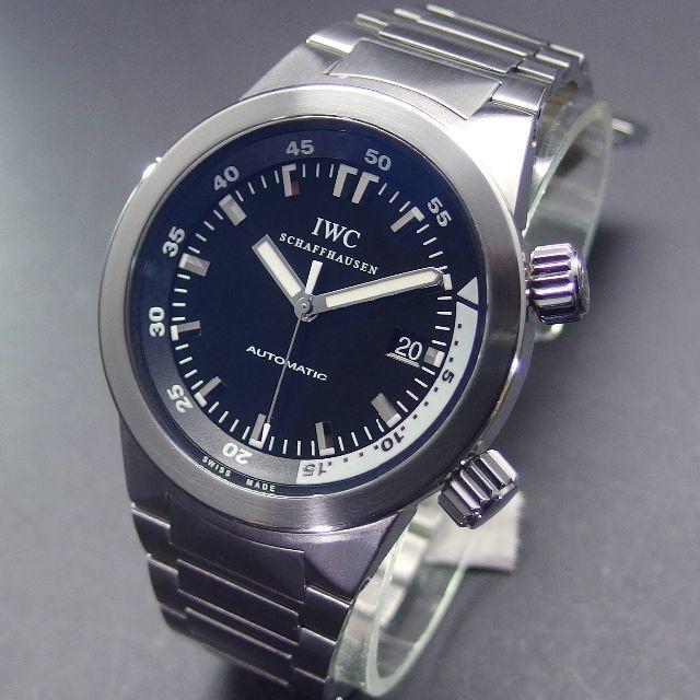 美品 ＩＷＣ アクアタイマー 41㎜　1000m防水 IW354805直径約41mm腕周り