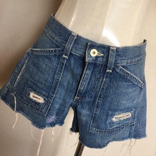 ポロラルフローレン(POLO RALPH LAUREN)のデニム ショートパンツ ダメージ ジーンズ パンツ (ショートパンツ)