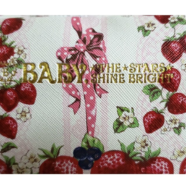 BABY,THE STARS SHINE BRIGHT(ベイビーザスターズシャインブライト)のいちご柄ショルダーバッグ レディースのバッグ(ショルダーバッグ)の商品写真