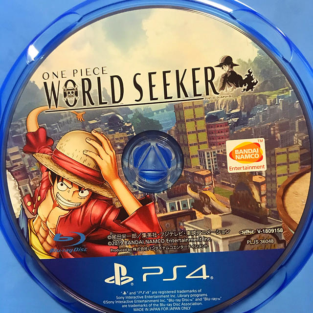 ps4 ワンピース　ワールドシーカーONE PIECE WORLD SEEKER エンタメ/ホビーのゲームソフト/ゲーム機本体(家庭用ゲームソフト)の商品写真