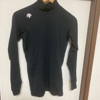 デサント(DESCENTE)のデサント　メンズ用アウトドアインナー　黒(Tシャツ/カットソー(七分/長袖))