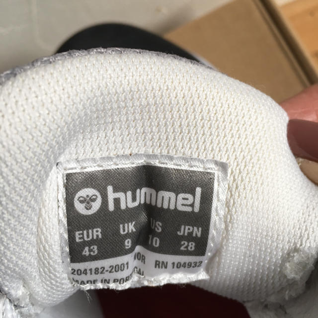 hummel(ヒュンメル)のヒュンメル スニーカー サイズ28センチ 新品未使用  メンズの靴/シューズ(スニーカー)の商品写真